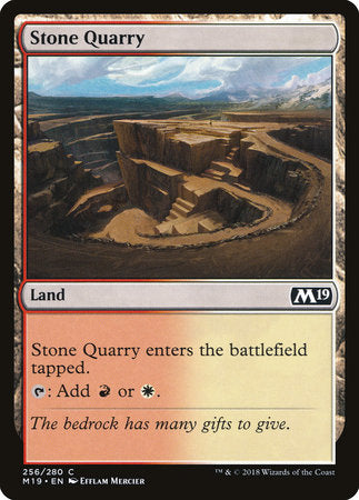 Stone Quarry [Core Set 2019] | Tabernacle Games
