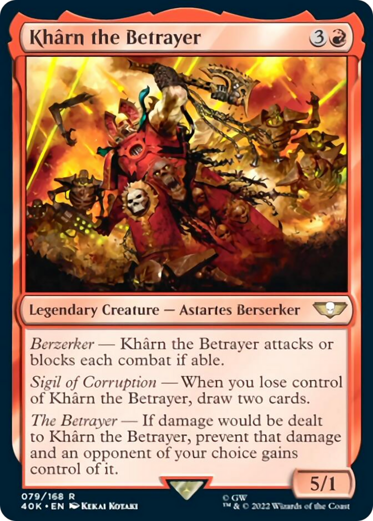 Kharn the Betrayer [Universes Beyond: Warhammer 40,000] | Tabernacle Games