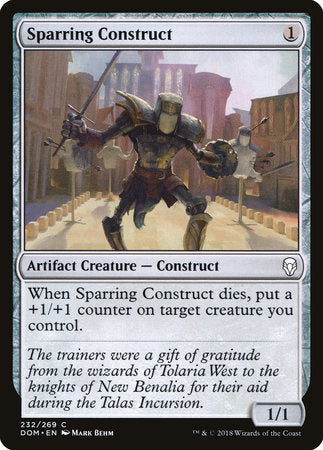 Sparring Construct [Dominaria] | Tabernacle Games