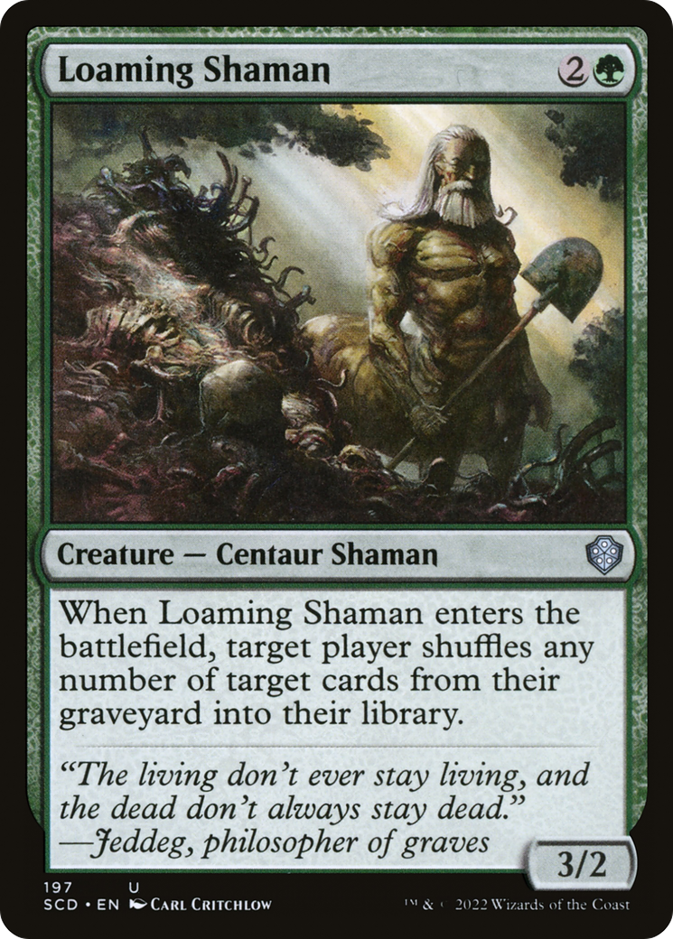 Loaming Shaman [Starter Commander Decks] | Tabernacle Games