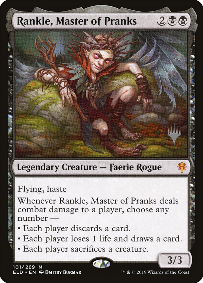 Rankle, Master of Pranks (Promo Pack) [Throne of Eldraine Promos] | Tabernacle Games