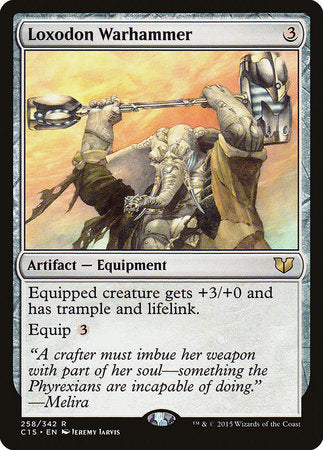 Loxodon Warhammer [Commander 2015] | Tabernacle Games