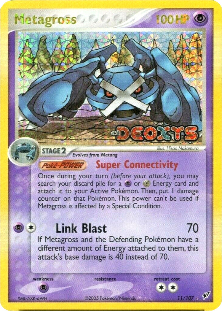 Metagross (11/107) (Stamped) [EX: Deoxys] | Tabernacle Games