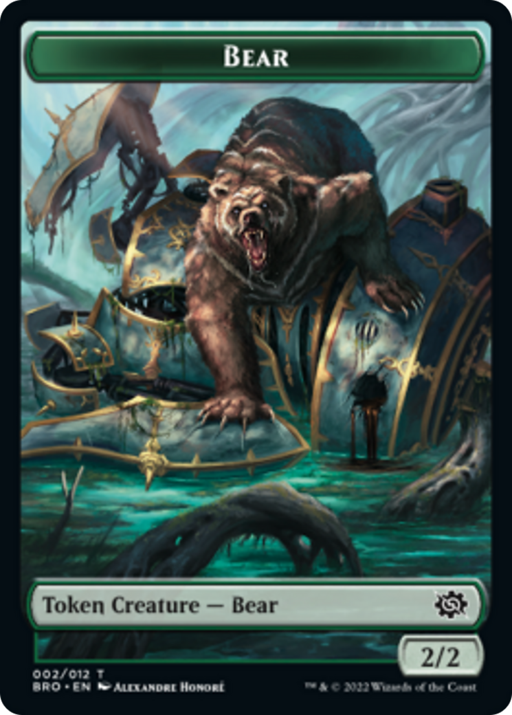 Bear Token [The Brothers' War Tokens] | Tabernacle Games