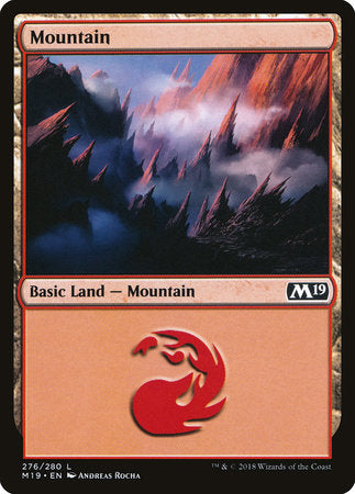 Mountain (276) [Core Set 2019] | Tabernacle Games