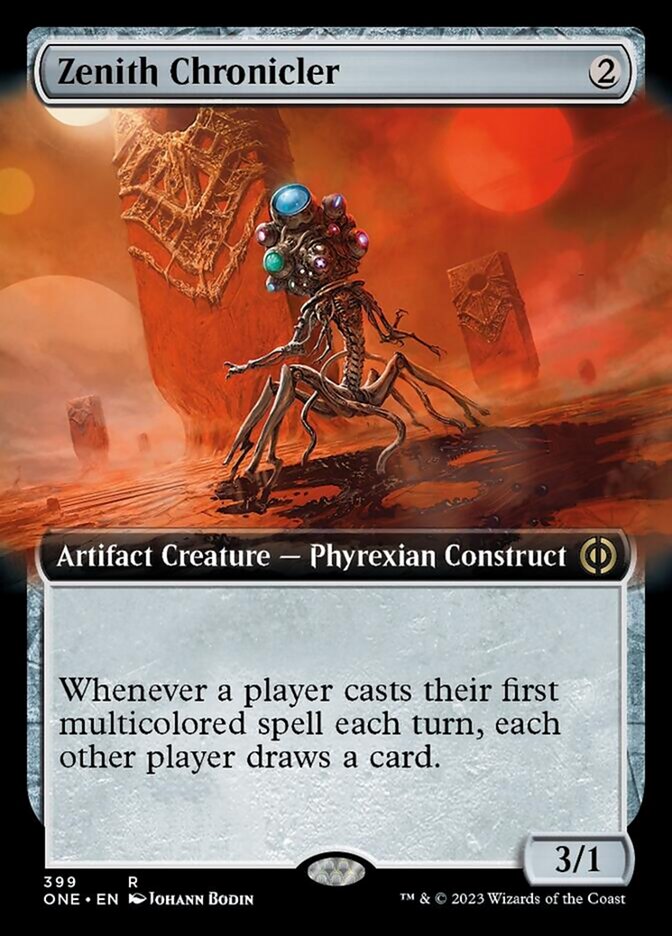 Zenith Chronicler (Extended Art) [Phyrexia: All Will Be One] | Tabernacle Games