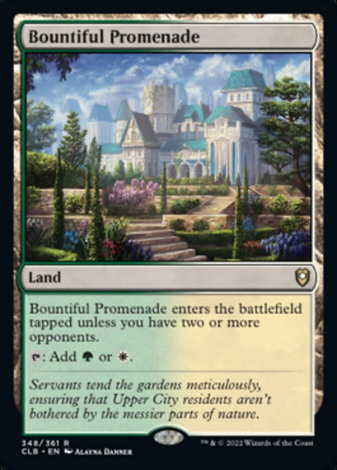 Bountiful Promenade [Commander Legends: Battle for Baldur's Gate] | Tabernacle Games