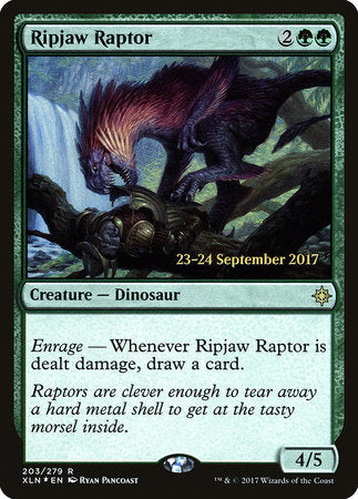 Ripjaw Raptor [Ixalan Promos] | Tabernacle Games