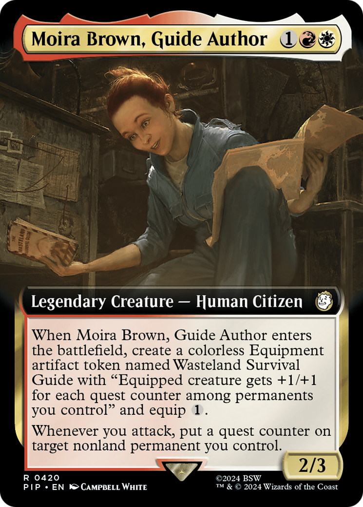 Moira Brown, Guide Author (Extended Art) [Fallout] | Tabernacle Games