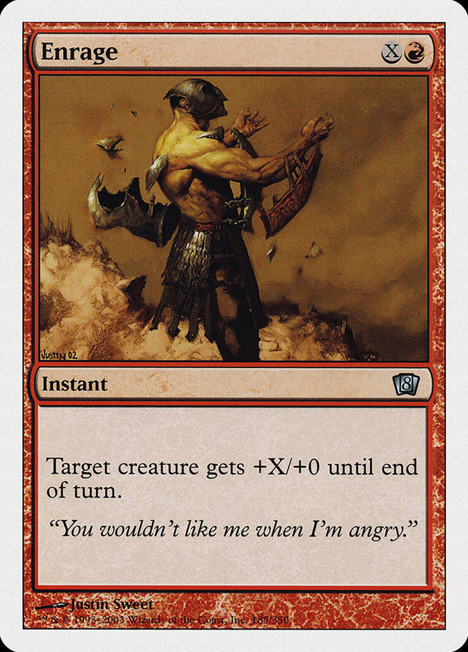 Enrage (Oversized) [Eighth Edition] | Tabernacle Games