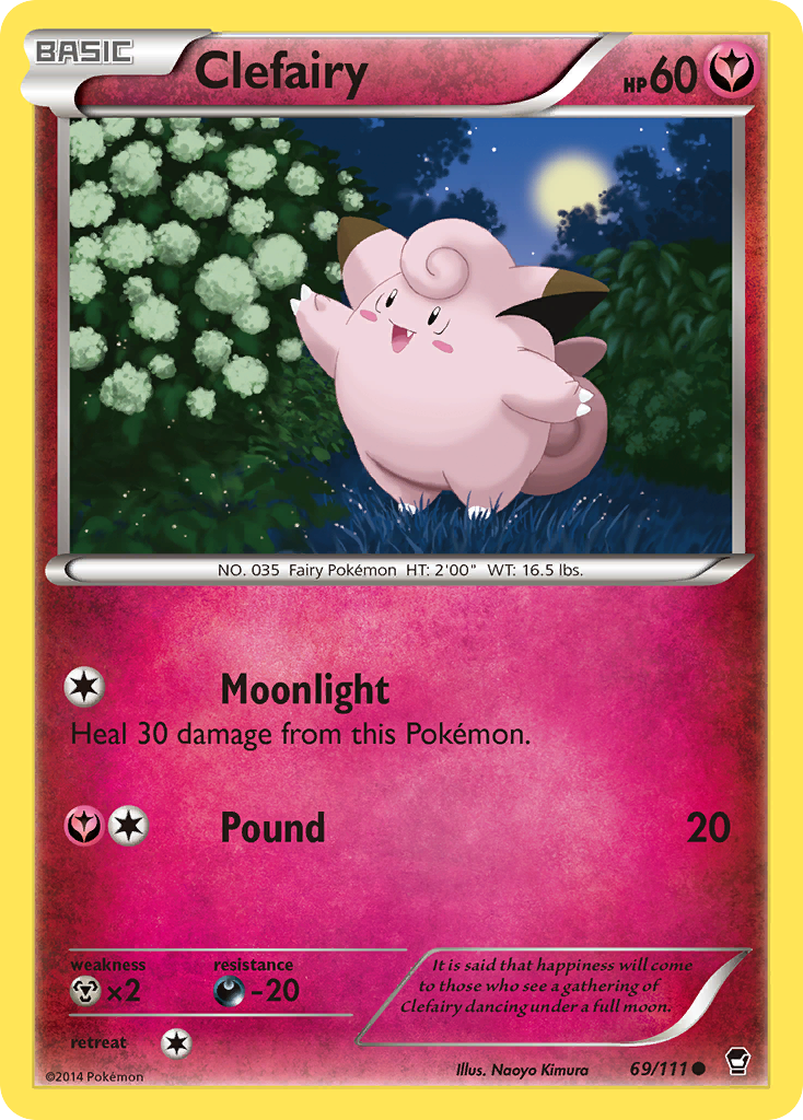 Clefairy (69/111) [XY: Furious Fists] | Tabernacle Games