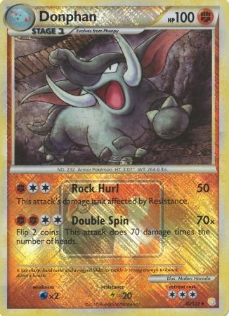 Donphan (40/123) (League Promo) [HeartGold & SoulSilver: Base Set] | Tabernacle Games