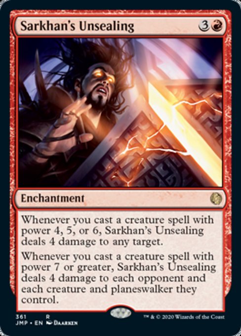 Sarkhan's Unsealing [Jumpstart] | Tabernacle Games