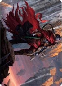 Anowon, the Ruin Thief Art Card [Zendikar Rising Art Series] | Tabernacle Games