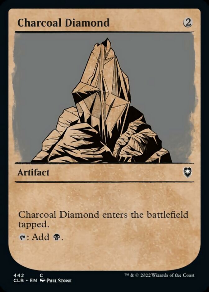 Charcoal Diamond (Showcase) [Commander Legends: Battle for Baldur's Gate] | Tabernacle Games