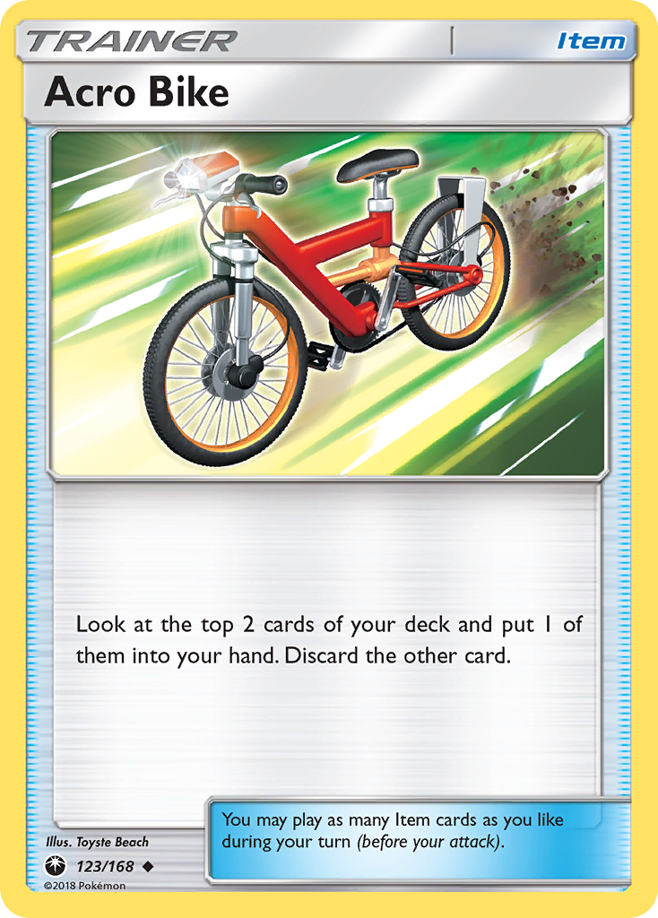 Acro Bike (123/168) [Sun & Moon: Celestial Storm] | Tabernacle Games