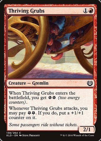 Thriving Grubs [Kaladesh] | Tabernacle Games