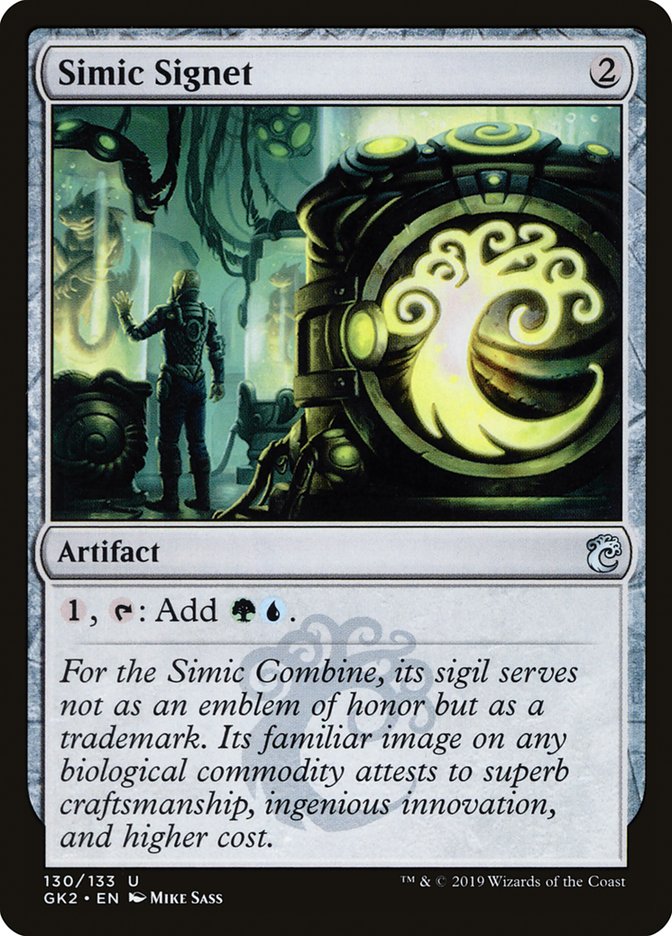Simic Signet [Ravnica Allegiance Guild Kit] | Tabernacle Games