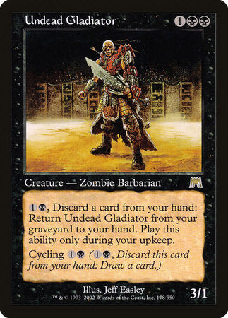 Undead Gladiator [Onslaught] | Tabernacle Games