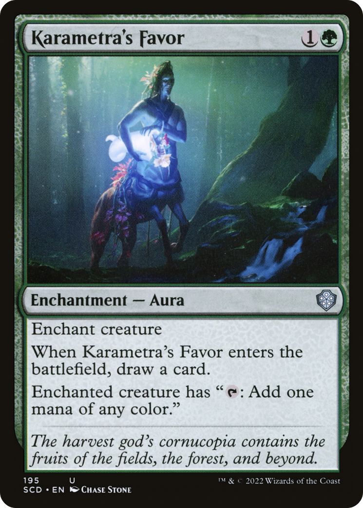Karametra's Favor [Starter Commander Decks] | Tabernacle Games