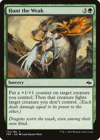 Hunt the Weak [Fate Reforged] | Tabernacle Games