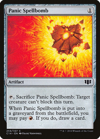 Panic Spellbomb [Commander 2014] | Tabernacle Games