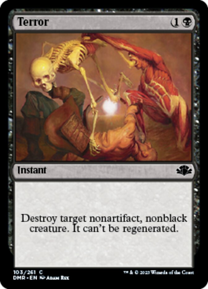 Terror [Dominaria Remastered] | Tabernacle Games