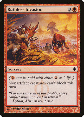 Ruthless Invasion [New Phyrexia] | Tabernacle Games