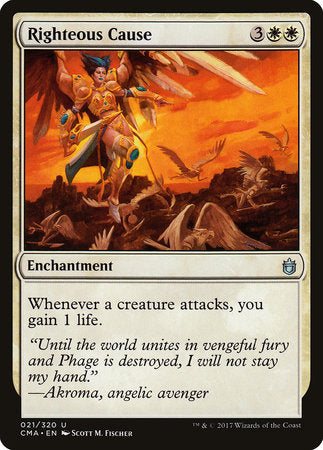 Righteous Cause [Commander Anthology] | Tabernacle Games