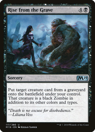 Rise from the Grave [Core Set 2019] | Tabernacle Games