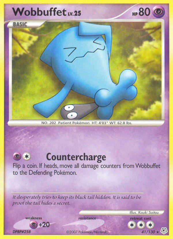 Wobbuffet (41/130) [Diamond & Pearl: Base Set] | Tabernacle Games