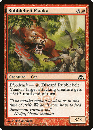 Rubblebelt Maaka [Dragon's Maze] | Tabernacle Games