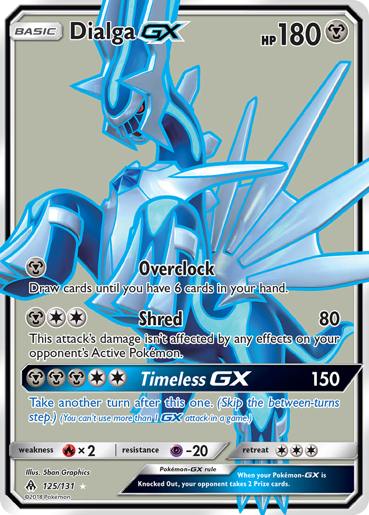 Dialga GX (125/131) [Sun & Moon: Forbidden Light] | Tabernacle Games