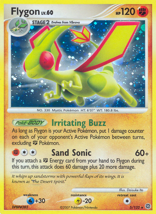 Flygon (5/132) [Diamond & Pearl: Secret Wonders] | Tabernacle Games