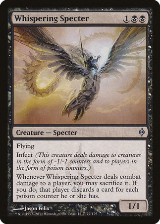 Whispering Specter [New Phyrexia] | Tabernacle Games