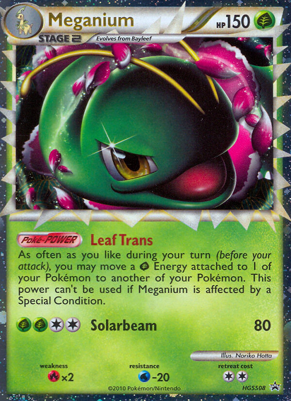 Meganium (HGSS08) [HeartGold & SoulSilver: Black Star Promos] | Tabernacle Games