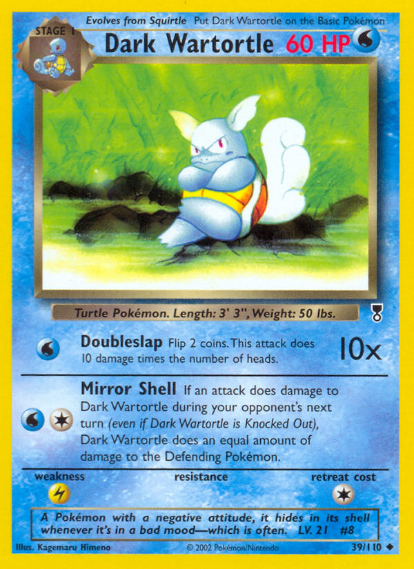 Dark Wartortle (39/110) [Legendary Collection] | Tabernacle Games