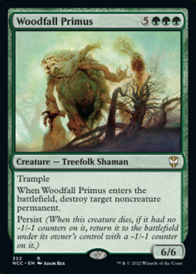 Woodfall Primus [Streets of New Capenna Commander] | Tabernacle Games