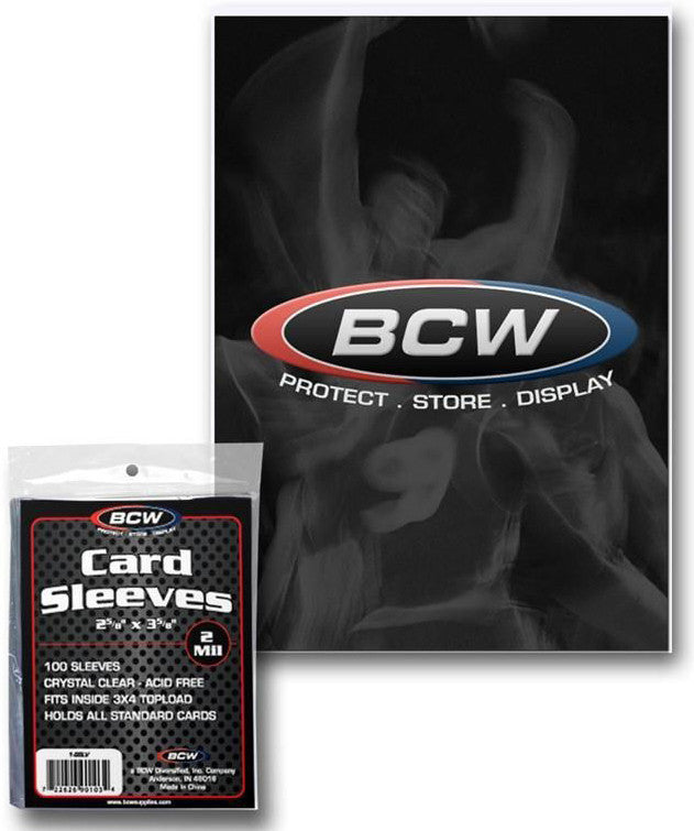 BCW Deck Protectors Standard Clear | Tabernacle Games