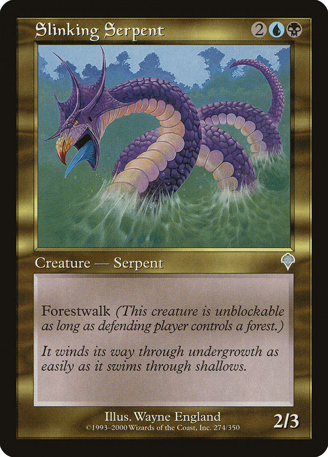 Slinking Serpent [Invasion] | Tabernacle Games