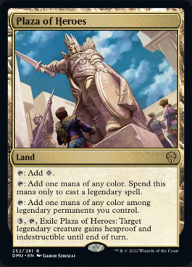Plaza of Heroes [Dominaria United] | Tabernacle Games