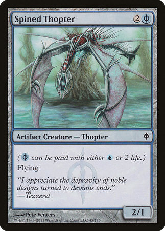 Spined Thopter [New Phyrexia] | Tabernacle Games