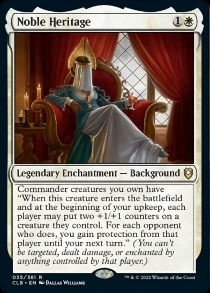Noble Heritage [Commander Legends: Battle for Baldur's Gate] | Tabernacle Games