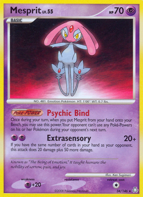 Mesprit (34/146) [Diamond & Pearl: Legends Awakened] | Tabernacle Games