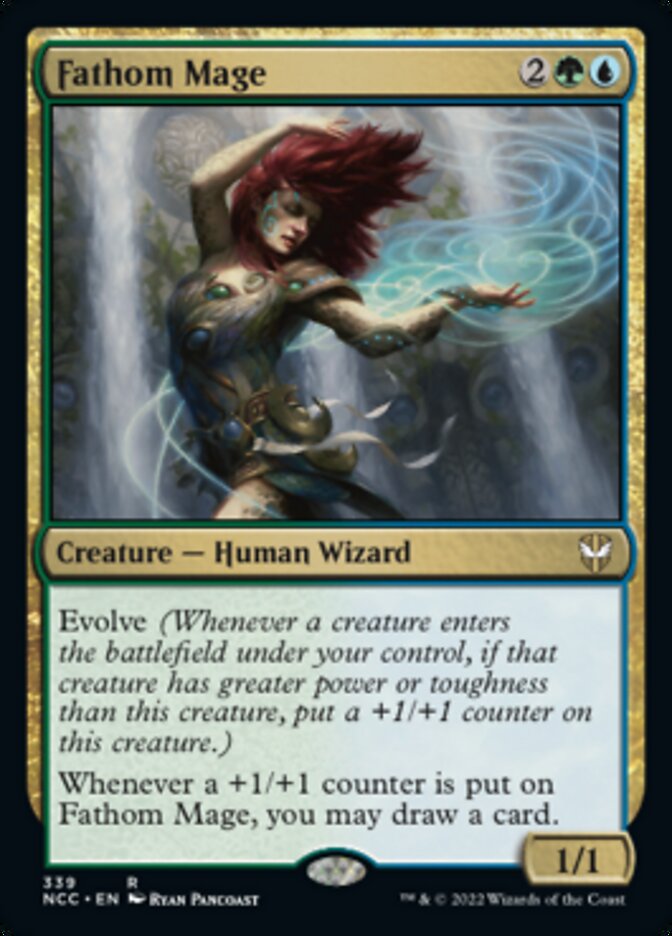 Fathom Mage [Streets of New Capenna Commander] | Tabernacle Games