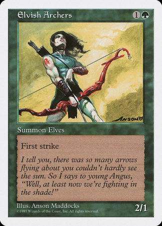 Elvish Archers [Fifth Edition] | Tabernacle Games