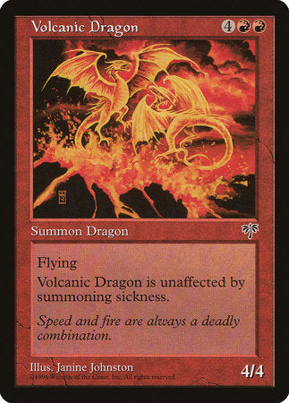 Volcanic Dragon [Mirage] | Tabernacle Games