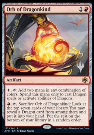 Orb of Dragonkind (Promo Pack) [Dungeons & Dragons: Adventures in the Forgotten Realms Promos] | Tabernacle Games