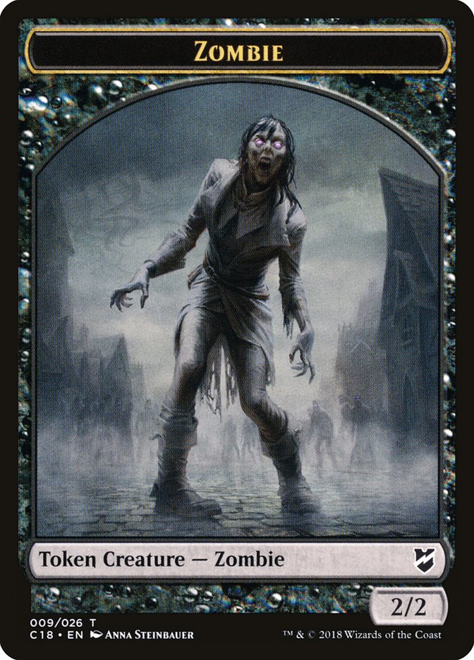 Zombie [Commander 2018 Tokens] | Tabernacle Games