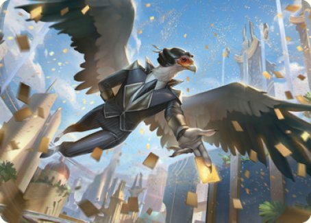 Skyboon Evangelist Art Card [Streets of New Capenna Art Series] | Tabernacle Games
